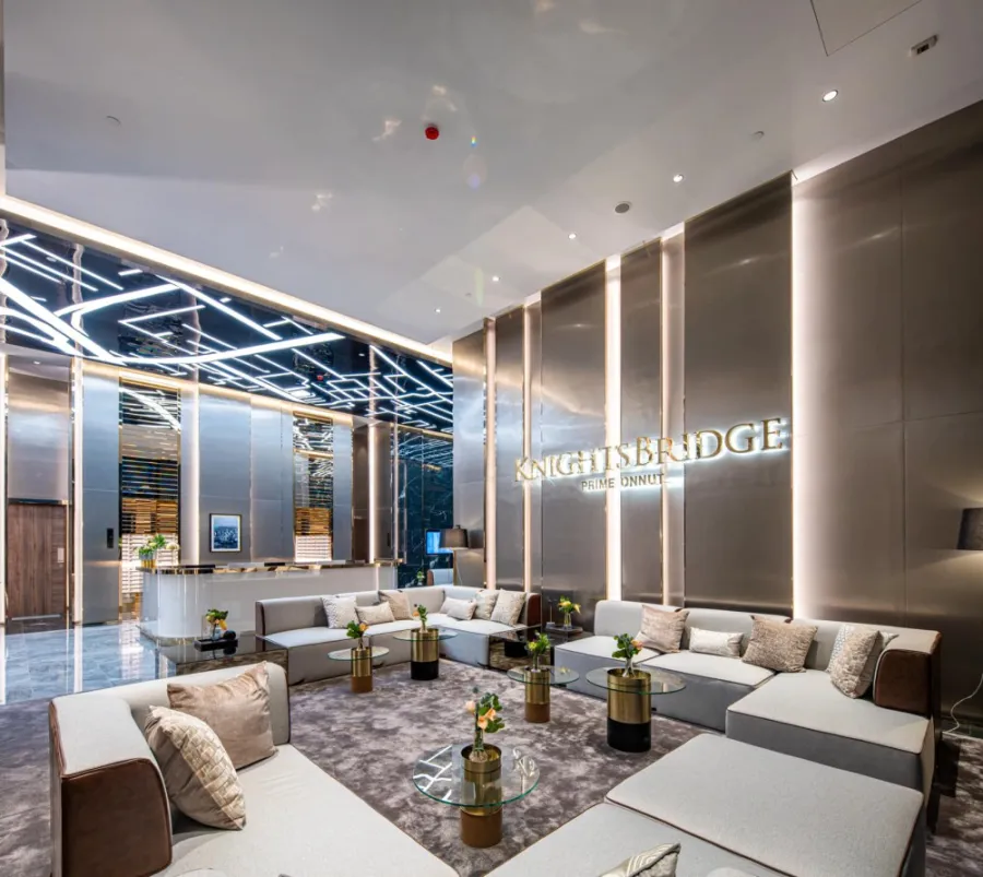 ให้เช่า KnightsBridge Prime On-nut เฟอร์นิเจอร์ครบ เครื่องใช้ไฟฟ้ามีครบ มาแต่ตัวเข้าอยู่ได้เลย