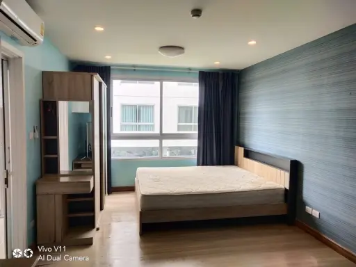 ขาย พลัมคอนโด พหลโยธิน 89 ติดวอลเปเปอร์อย่างดี สีฟ้าสบายตามาก พร้อมเฟอร์ครบเซต ห้ามพลาด