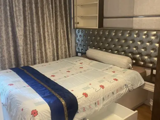 Condo for rent, Lumpini Park Riverside - Rama 3, high floor, good view, privacy, fully furnished.