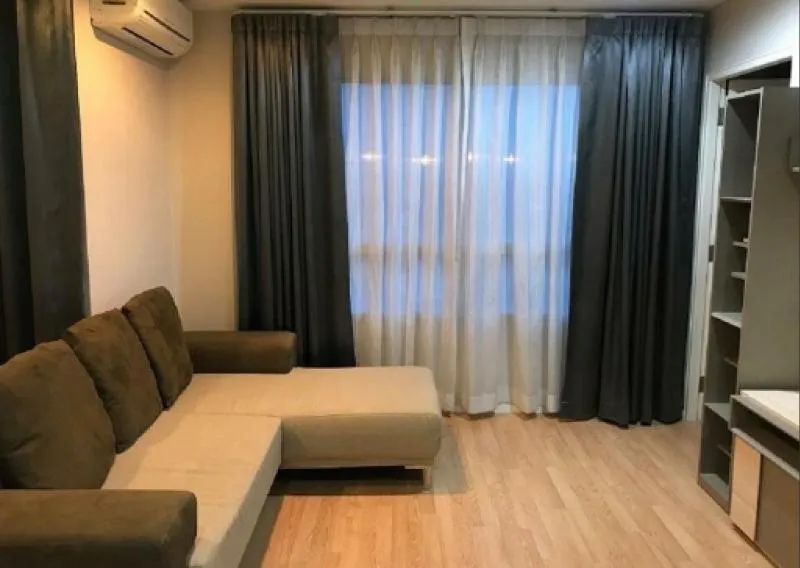 Condo for rent Lumpini Ville On Nut-Phatthanakan 2 bedrooms, 2 bathrooms, built-in room, fully furnished, ready to move in, book now