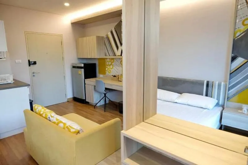 For rent Lumpini Park Vibhavadi-Chatuchak, very beautiful view, pleasant atmosphere. Easy access in many directions, very convenient.