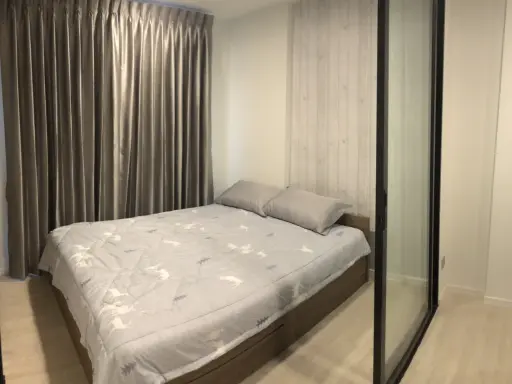 KAVE CONDO แบบ 1 นอน (ติดสวนโครงการหายาก) เป็นส่วนตัวมากไม่บล๊อกวิว เหมือนได้พื้นที่เพิ่มเพราะมีสวนส images