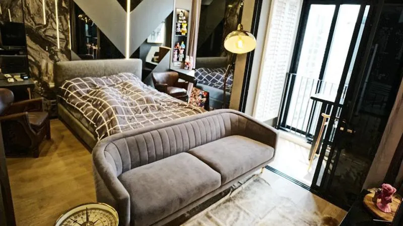 Wow, Condo for rent Ashton Chula-Silom, beautiful room, fully furnished, ready to move in. Hurry up, hurry up