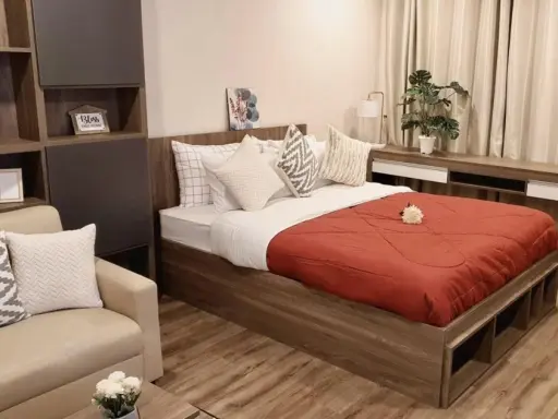 For rent: Sun City Intersection Fai Chai, decorated room, ready to move in. Complete in one place Let me tell you that you absolutely must not miss it