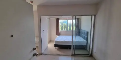 ให้เช่า Plum Condo Park Rangsit ชั้น 2 ห้องกั้นเป็นสัดส่วน แต่งครบ น่าอยู่ จองเลย ห้ามพลาด