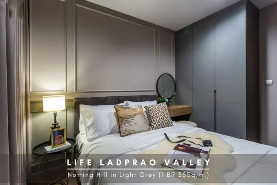 Condo for rent Life Ladprao Valley 10, garden view, beautiful room, ready to move in, don't wait