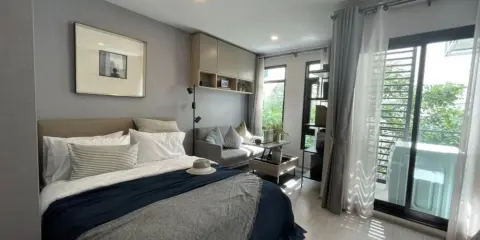 For rent Aspire Asoke - Ratchada แต่งน่าอยู่ ที่นอนอย่างดี เฟอร์นิเจอร์ครบครัน จองด่วนๆจ้า