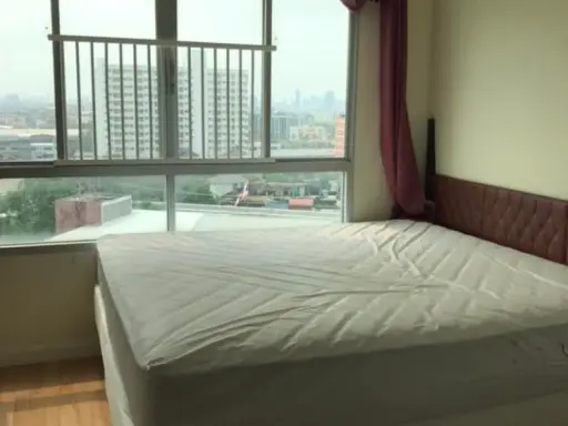 For sale, Lumpini Ville Ladprao-Chokchai 4, corner room, 10th floor, city view, comes with a good mattress. This must be reserved quickly. images