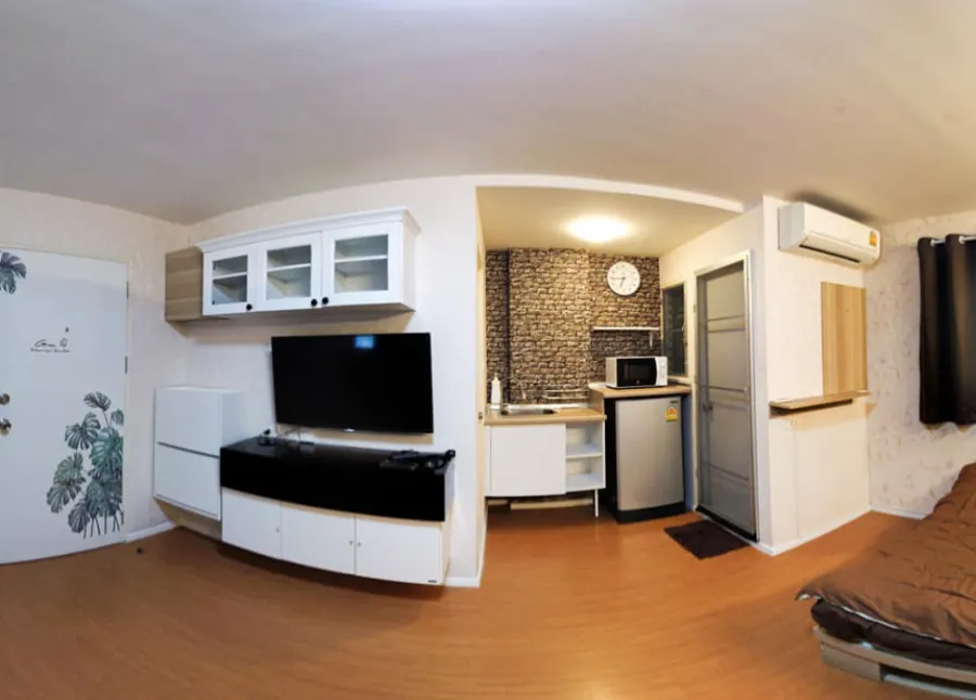 This room is very recommended. Condo for rent, Lumpini Township, Rangsit, Khlong 1, nice room, beautiful view, book quickly.