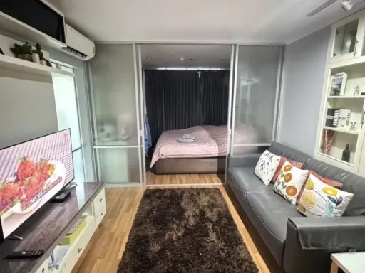 ให้เช่า Lumpini Ville Ramintra - Laksi ห้องน่าอยู่ ชั้น 4 วิวสระว่ายน้ำ ไม่บล็อค ดีแบบนี้จะรออะไร images