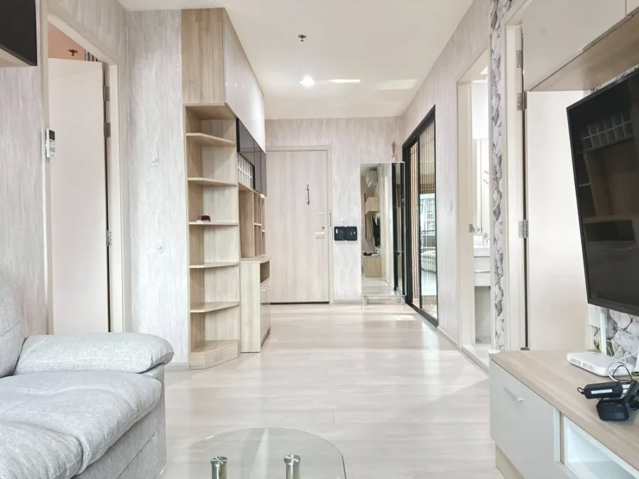 For rent: Life Asoke, high floor, ready to move in, fully furnished, complete amenities, reserve now!
