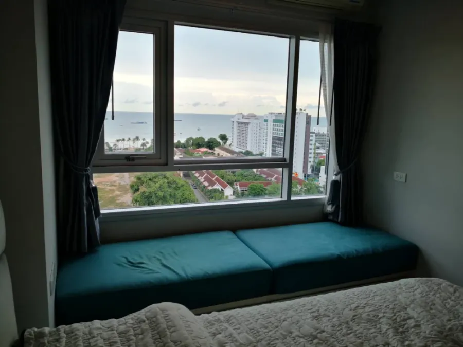 ให้เช่า Condo Centric Sea 1 ห้องนอน 1 ห้องน้ำ มาพร้อมเฟอร์ครบครัน มองเห็นวิวทะเลดี ดีแบบนี้ห้ามพลาด