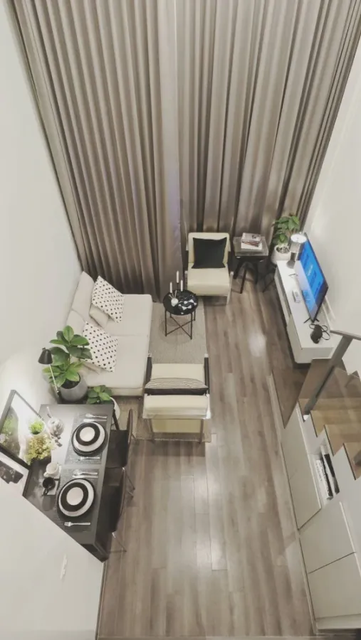 ขาย/ให้เช่า KnightsBridge Space Rama 9 ห้องพร้อมอยู่ เฟอร์พร้อม จองเลย ห้ามพลาด