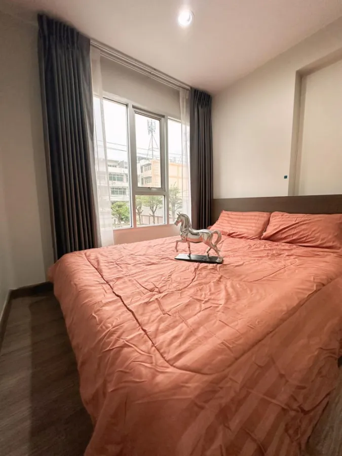 For sale: U Tree Condo @ Kaset Intersection, 2nd floor, not high, separate rooms, with amenities. Hurry and reserve now.