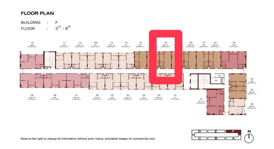 ขายดาวน์ นิว คอร์ คูคต สเตชัน ตึก F ชั้น 7 ทิศเหนือ วิวนอก สนใจรีบจองเลย ห้ามพลาด ด่วนๆจ้า