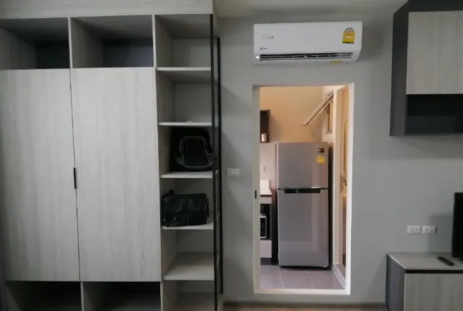 ให้เช่า ดี คอนโด แคมปัส กำแพงแสน ห้องสตูดิโอ เฟอร์นิเจอร์ครบ พร้อมลากกระเป๋ามาได้เลยจ้า