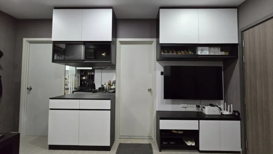 Urgent sale! Supalai City Resort Charan 91, ready-to-move-in unit. Fully furnished with appliances. Just bring your personal belongings and move in!