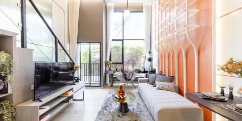 ขายดาวน์ คอนโด ออริจิ้น ปลั๊ก & เพลย์ นนทบุรี สเตชั่น 1 bedroom Duo space ราคาจับต้องได้ คุณอย่าพลาด