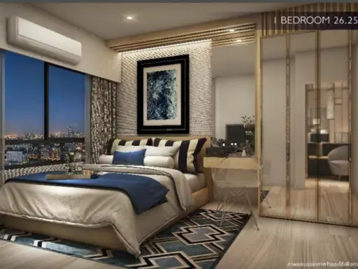 1 ใน Condo The Privacy พระราม9 เดินทางง่าย เฟอร์ครบ จบที่นี้เลย เปิดให้เช่าจ้า