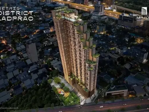 ขายดาวน์ เมทริส ดิสทริค ลาดพร้าว ห้องกว้างขวาง ชั้น 24 ได้วิวสูง ไม่จองแล้วจะเสียดายทีหลัง images