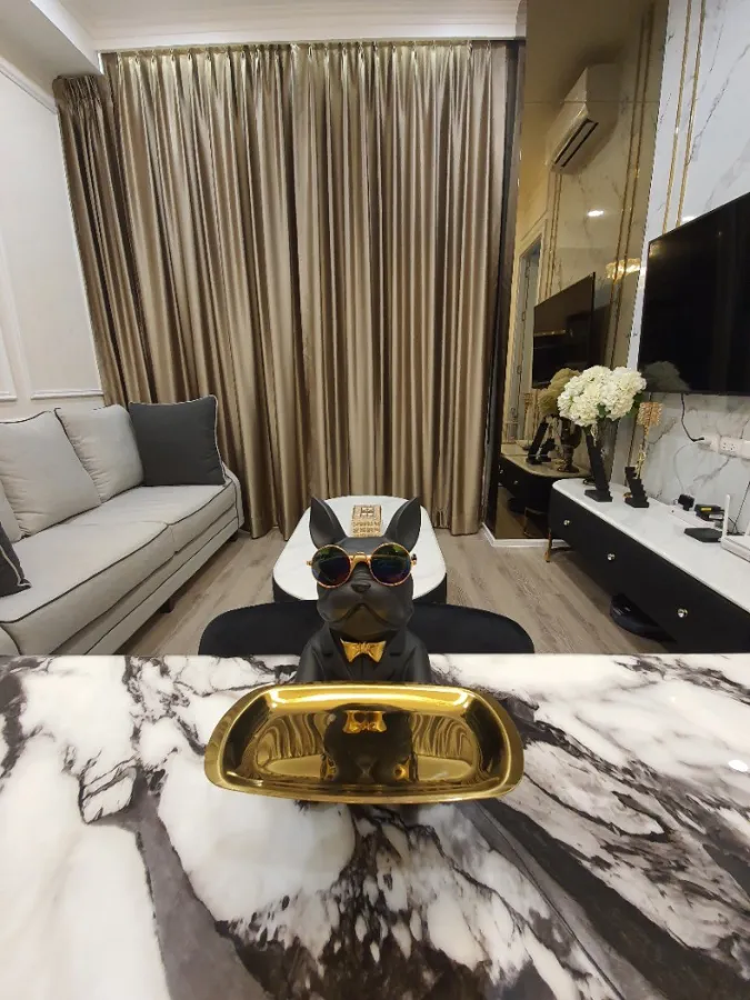 For sale/rent: Condo Knightsbridge Collage Ramkhamhaeng, 15th floor (corner room), fully furnished, ready to move in immediately!!