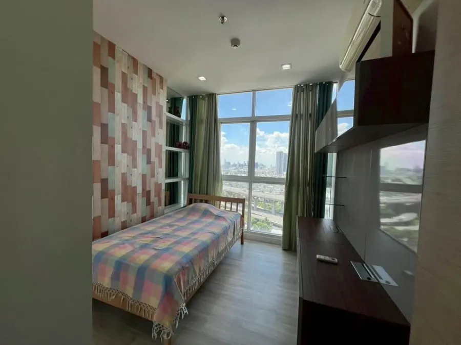 ให้เช่า The Coast Bangkok 2 ห้องนอน พื้นที่ใช้สอยเยอะ บิวท์อินเฟอร์นิเจอร์ครบครัน วิวสวย จองเลย