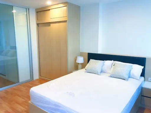 Condo for rent, Lumpini Ville Pattanakarn-Srinakarin, 27th floor, beautiful view, ready to move in, well furnished, don't miss it!