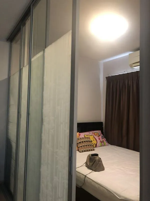 For rent, Plum Condo Ladprao 101 has complete and ready to use. Anyone who lives is comfortable It is convenient to travel anywhere. Rent Lei Der !!