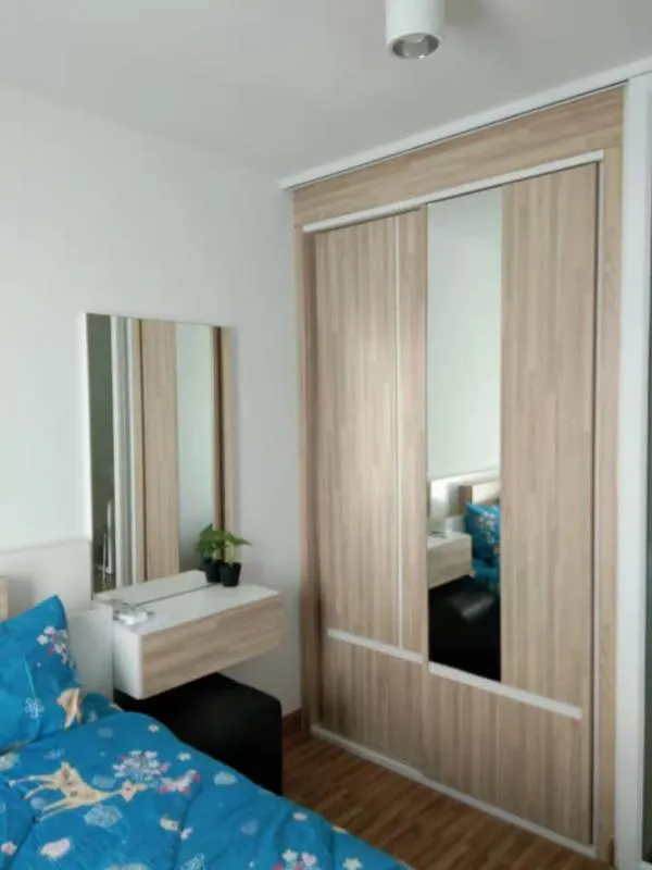 For Rent The Iris Bangyai ห้องแต่งสวย โทนสีขาว สบายตาสุดๆ ให้ฟิลเหมือนอยู่บ้าน สวยขนาดนี้จองด่วนๆ