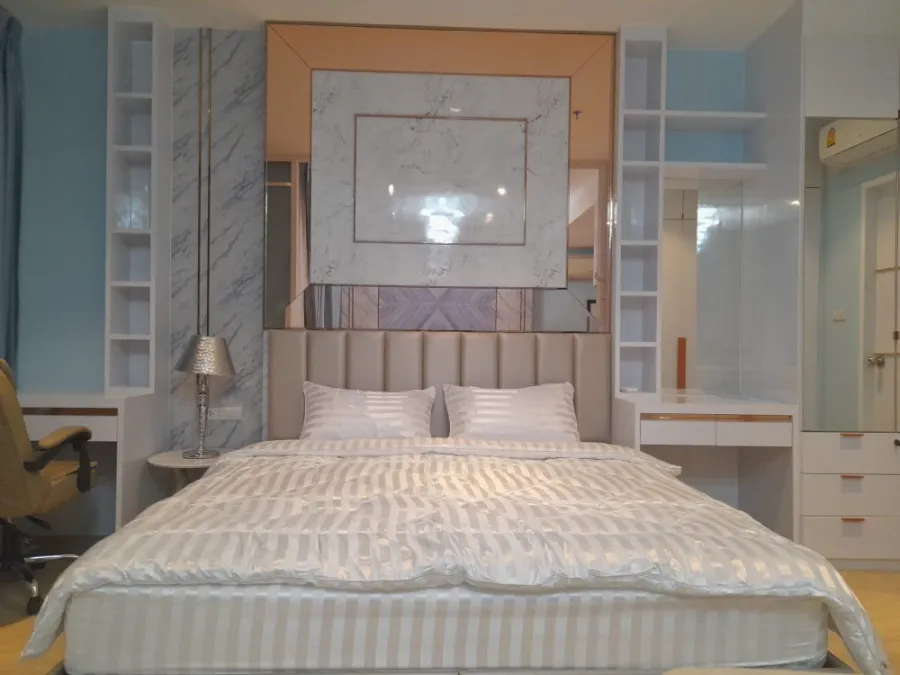 Condo for rent, Villa Ratchathewi, beautiful room, golden location, economic source and leading shopping center. Don't wait, book now!