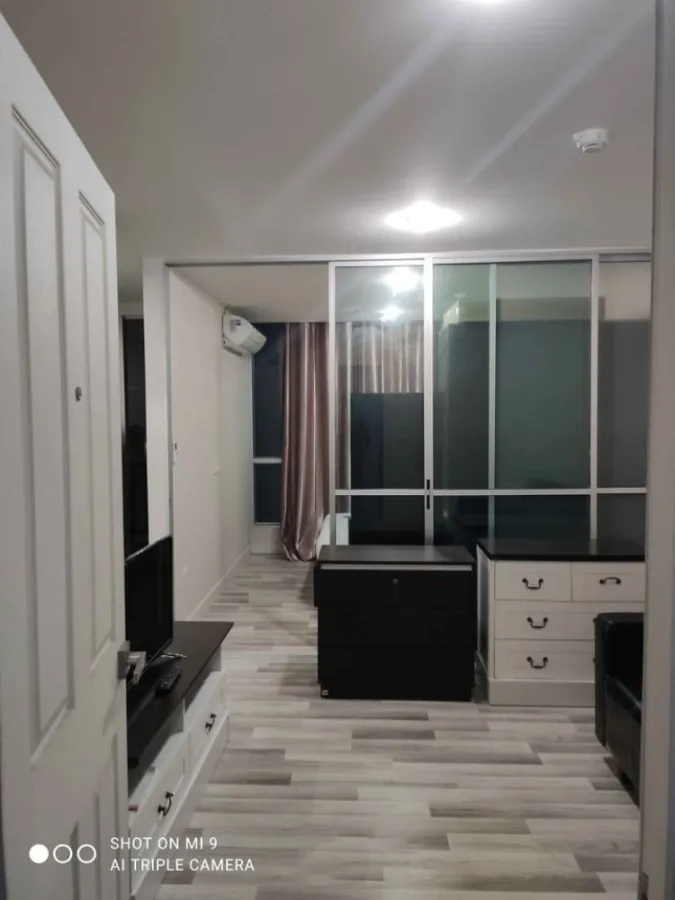 Condo for rent, The Cube Ramkhamhaeng, 7th floor, beautiful view, affordable price, ready to be saved, convenient to travel, don't wait!!