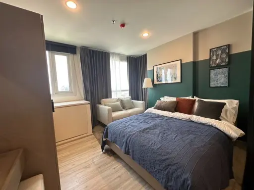 For rent condo XT Huaikhwang ห้องแต่งครบพร้อมอยู่ ชั้น 25 ได้วิวสวย ราคาไม่แรง จองด่วนๆ