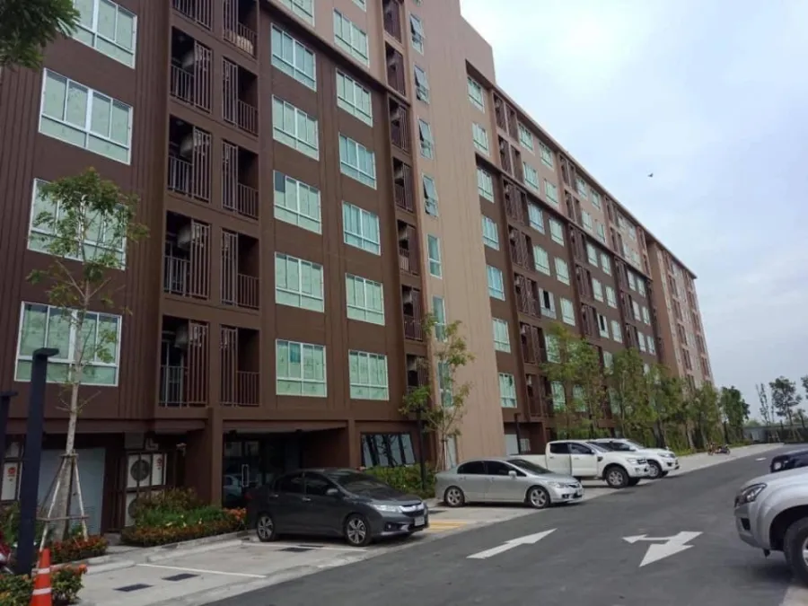 For rent D Condo Campus Kamphaeng Saen, opposite Kasetsart University, not reserved, can't be anymore !!