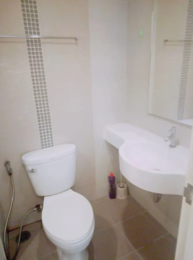 Condo for rent, Lumpini Ville Chaengwattana-Pak Kret. Nice view of the pool The furniture is ready. Don't miss it.