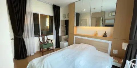 ให้เช่า คอนโด ไลฟ์ แอท สุขุมวิท 65 ชั้น 8 วิวสวน ตกแต่งพร้อมอยู่ อย่ารอช้า!!