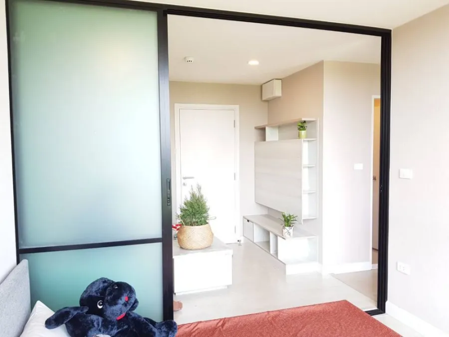 Condo for sale, The Cube Station Ramintra 109, beautiful room, clean, lots of furniture, very convenient location, do not miss it