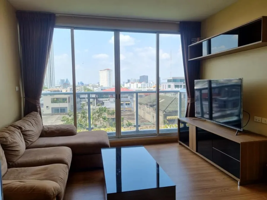 Condo for rent, the tree Bang Pho Station, 2 bedrooms, 2 bathrooms, great city view, can't miss it.