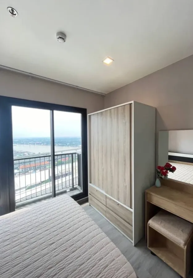 For rent: The Politan Rive, 24th floor. A lovely, fully furnished unit. Book now!