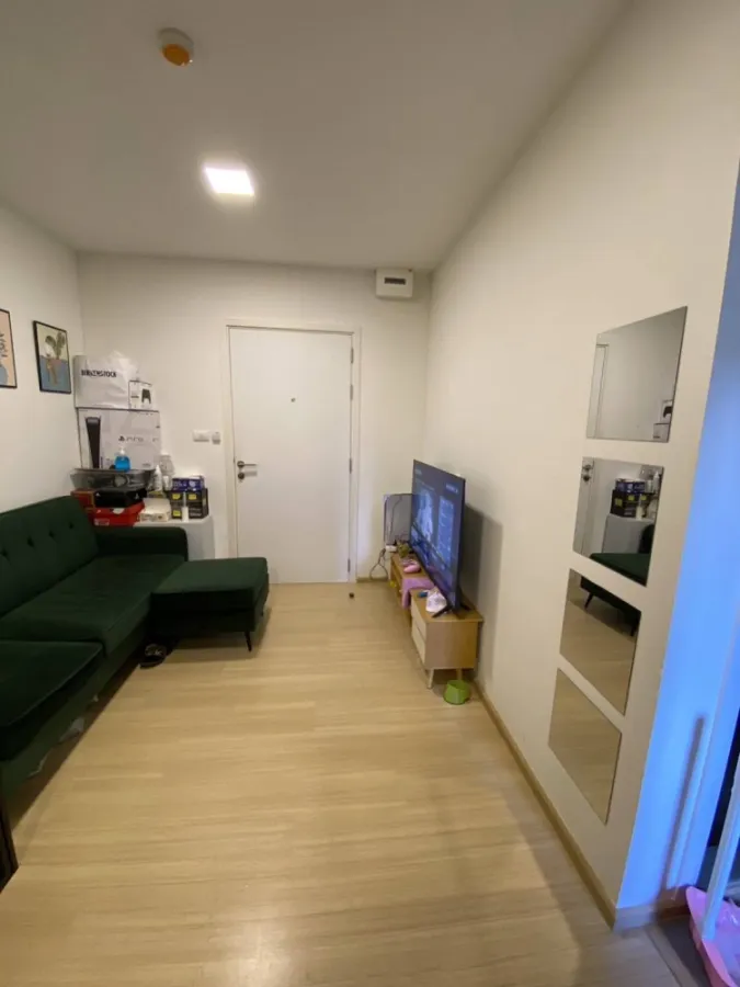 Plum Condo Rangsit Fresh for sale, fully furnished. With a 55-inch large-screen TV. If interested, hurry to reserve it.