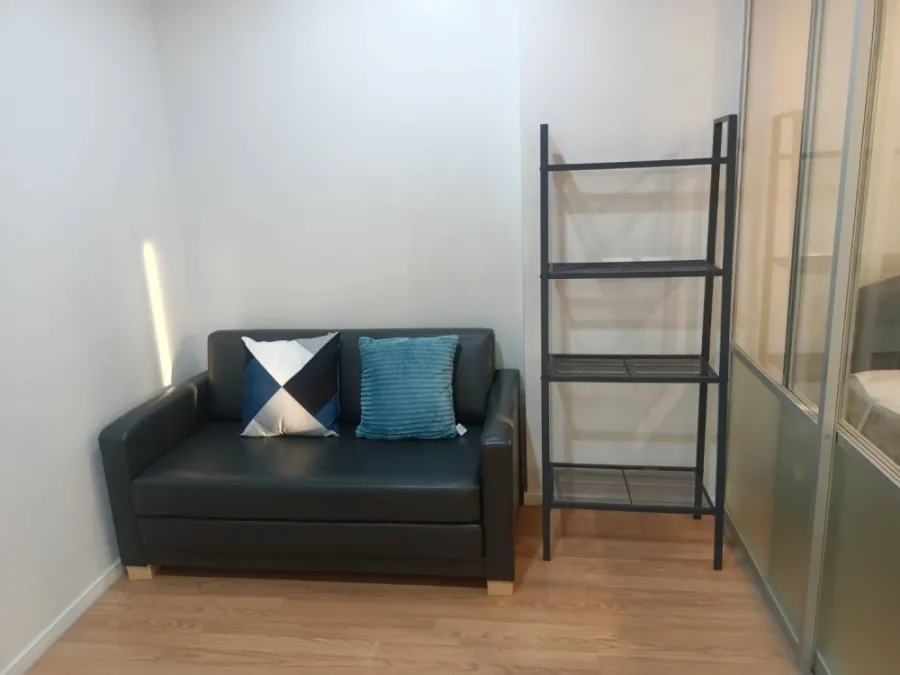 Condo for rent, Lumpini Ville Sukhumvit 77, 9th floor, separate bedrooms, with furniture, convenient travel, book now.
