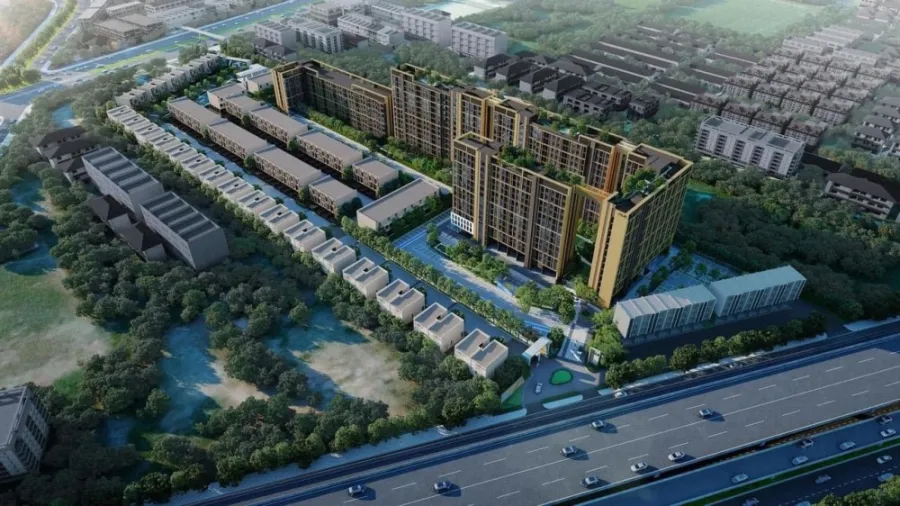 ขายดาวน์ Nue Connex Condo Don Mueang ห้องหัวมุมดีมาก ไม่ติดห้องอื่น เป็นห้องทิศเหนือ ไม่ร้อน รีบย้าย