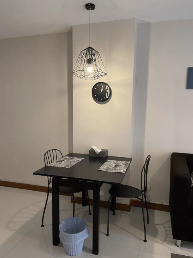 Urgent for rent !! Airlink Residence Romklao, near Suvarnabhumi Airport, convenient transportation, golden location, book now !!