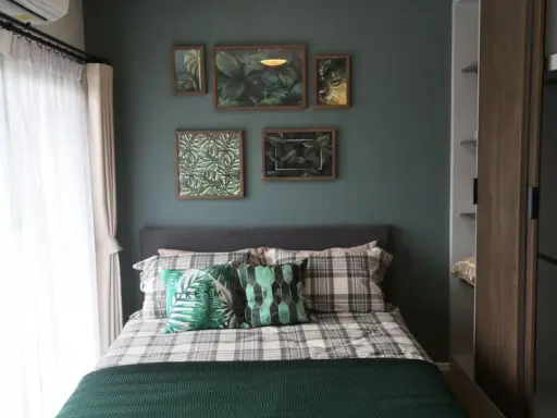 For rent: D Condo Bliss Sriracha, beautifully decorated room, complete facilities, if you don't book, you'll regret it.