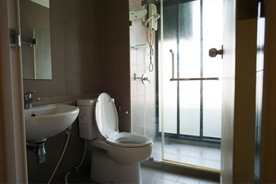 Condo for rent, Fuse Mobius Ramkhamhaeng Station, separated, fully furnished, shady, comfortable.