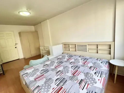 Condo for rent, Lumpini Town Bodindecha-Ramkhamhaeng, studio room, 4th floor, not high, great price, book now. images