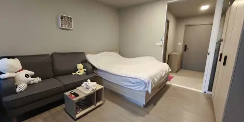 ให้เช่า D condo panaa ชั้น 8 วิวสวย วิวสระ ห้องกั้นเป็นสัดส่วน แต่งครบ จองเลย ห้ามพลาด