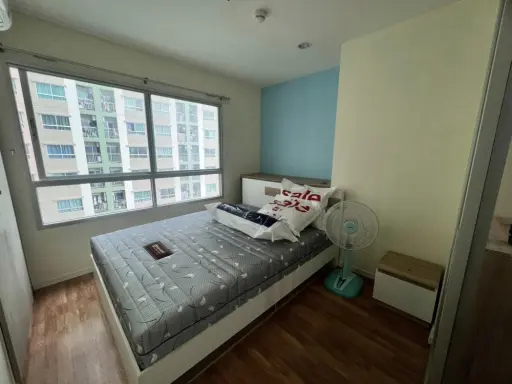 Condo for sale, Lumpini Nakorn In Riverville, corner room with furniture and appliances ready, hurry up and book now.