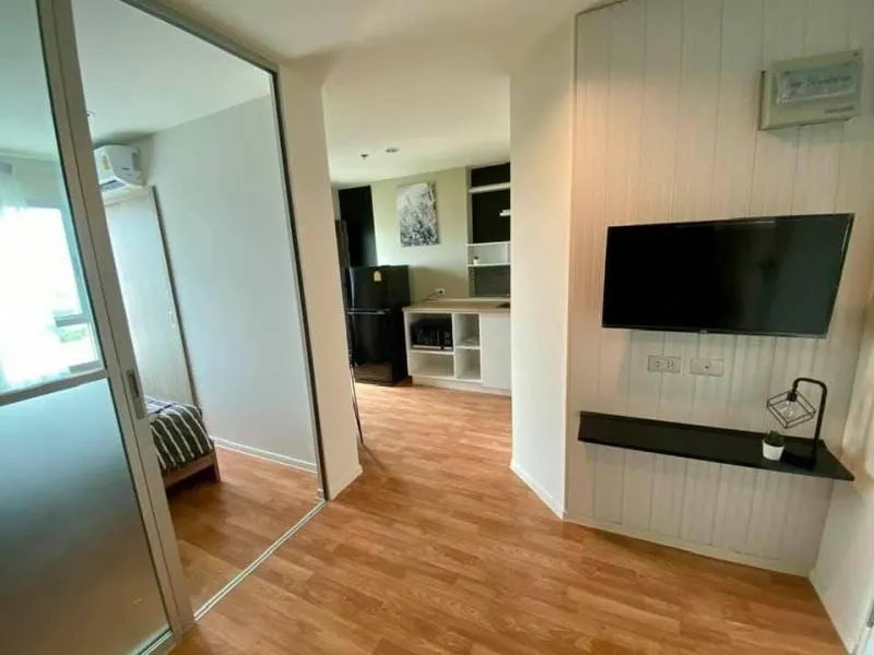Very beautiful room for rent, Lumpini Park Petchkasem 98, fully built-in furniture. cool room decoration Looks good, has the best class. Urgent.