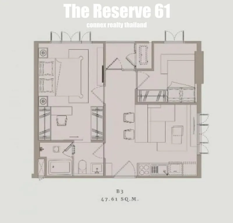 Selling preemption, the reserve 61 hideaway, the largest room in the project, private corner, balcony with stairs to the swimming pool. Urgent!