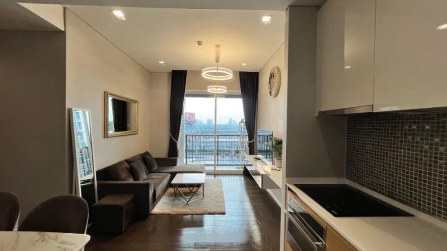 For rent: The Saint Residences, 8th floor, fully furnished. Book now! (Quickly!)